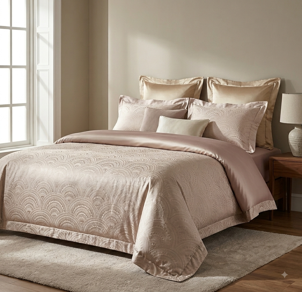 Pandora – Modern Light Luxury · Luminous Texture Bedding Set