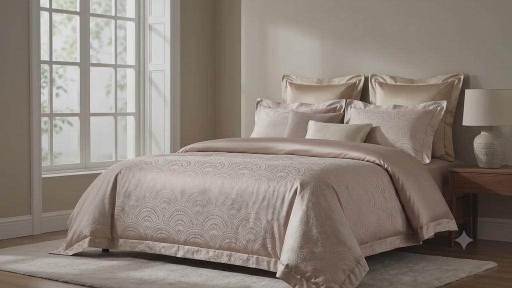 Pandora – Modern Light Luxury · Luminous Texture Bedding Set